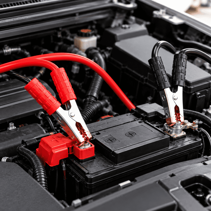 Heavy-Duty Car Battery Booster Cables - KAIER