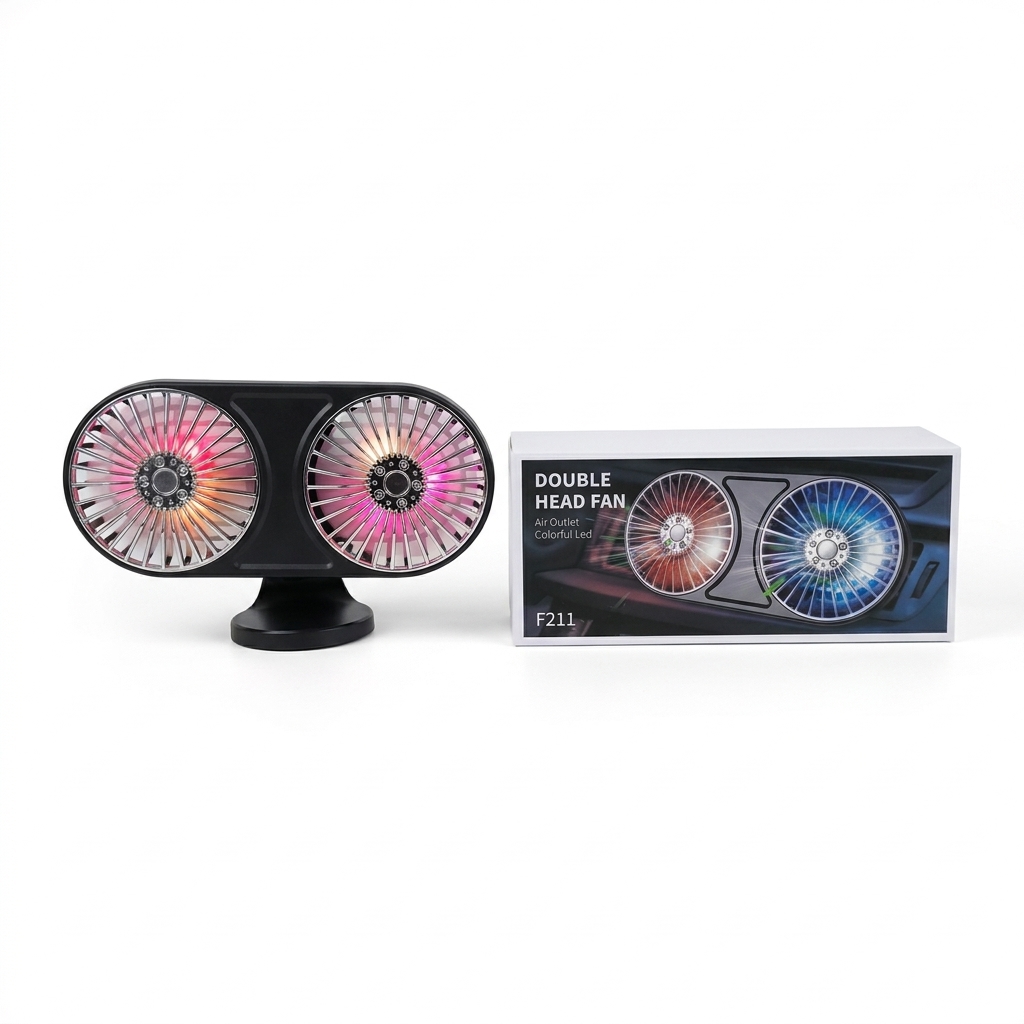 Dual Attach Head RGB Fan