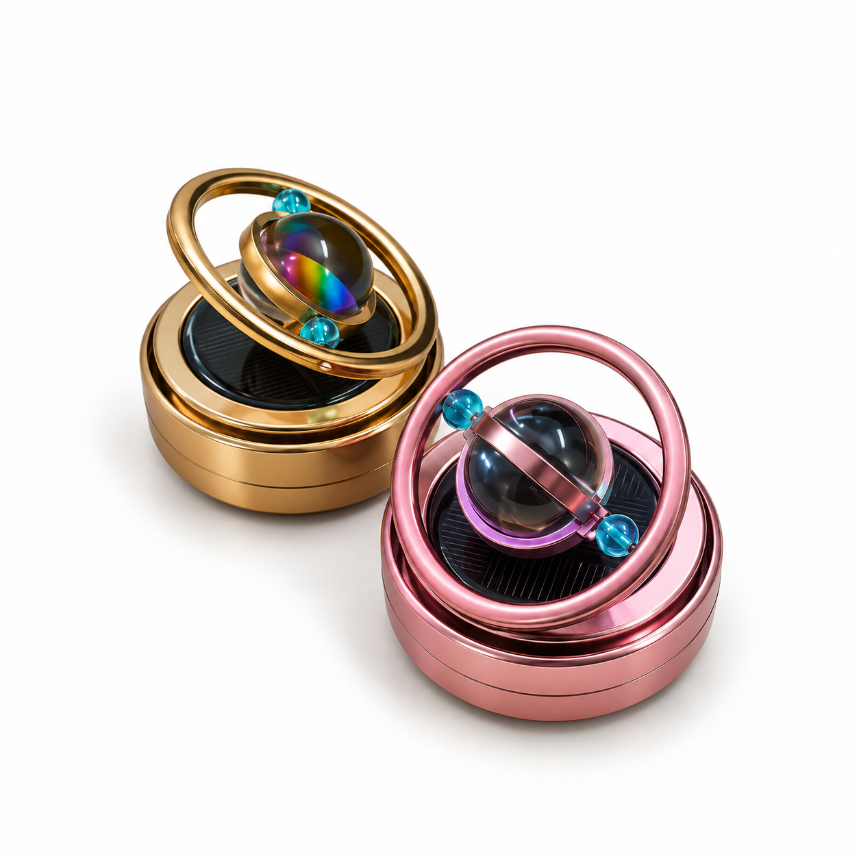 Spinning Rainbow Ball Solar