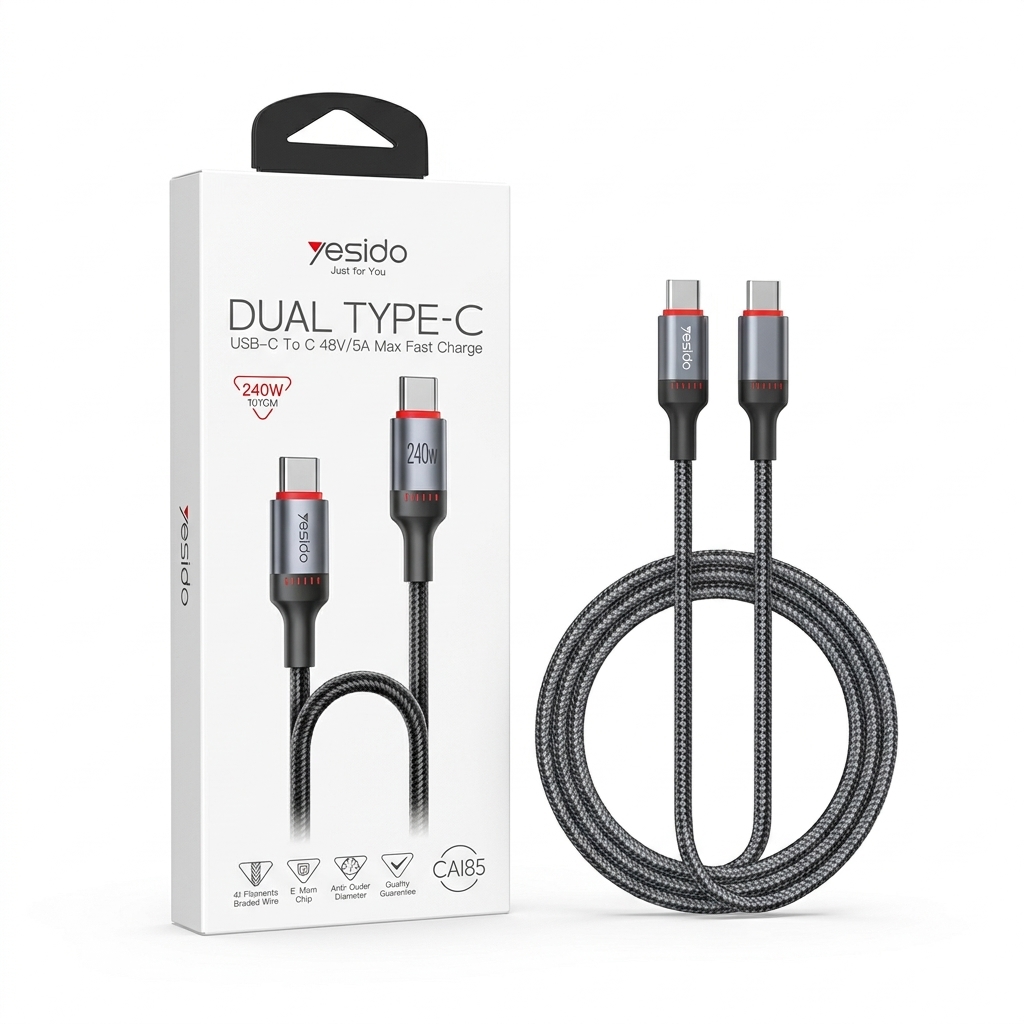Yesido Type C to Type C Cable