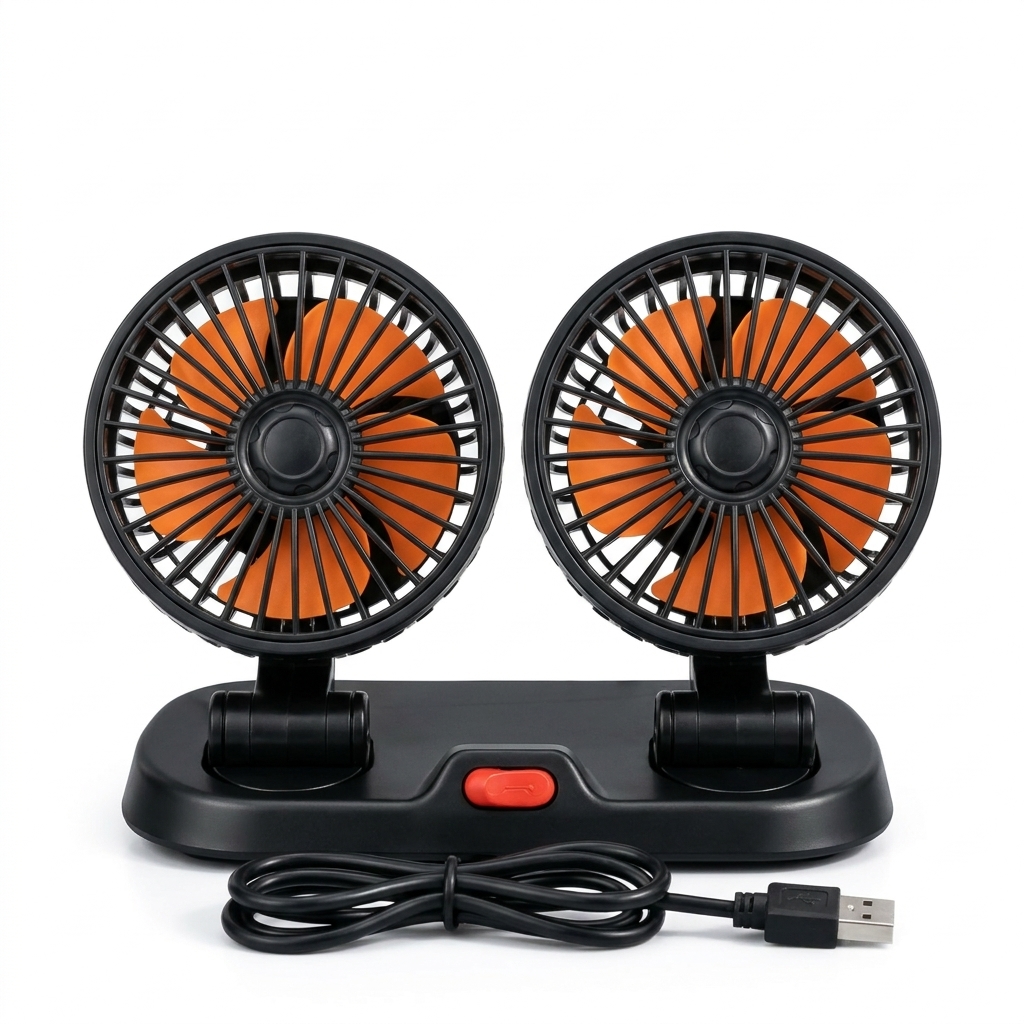 Double Headed Cooling Fan