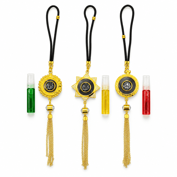 Islamic Car Hanging Pendant with Perfume - 2