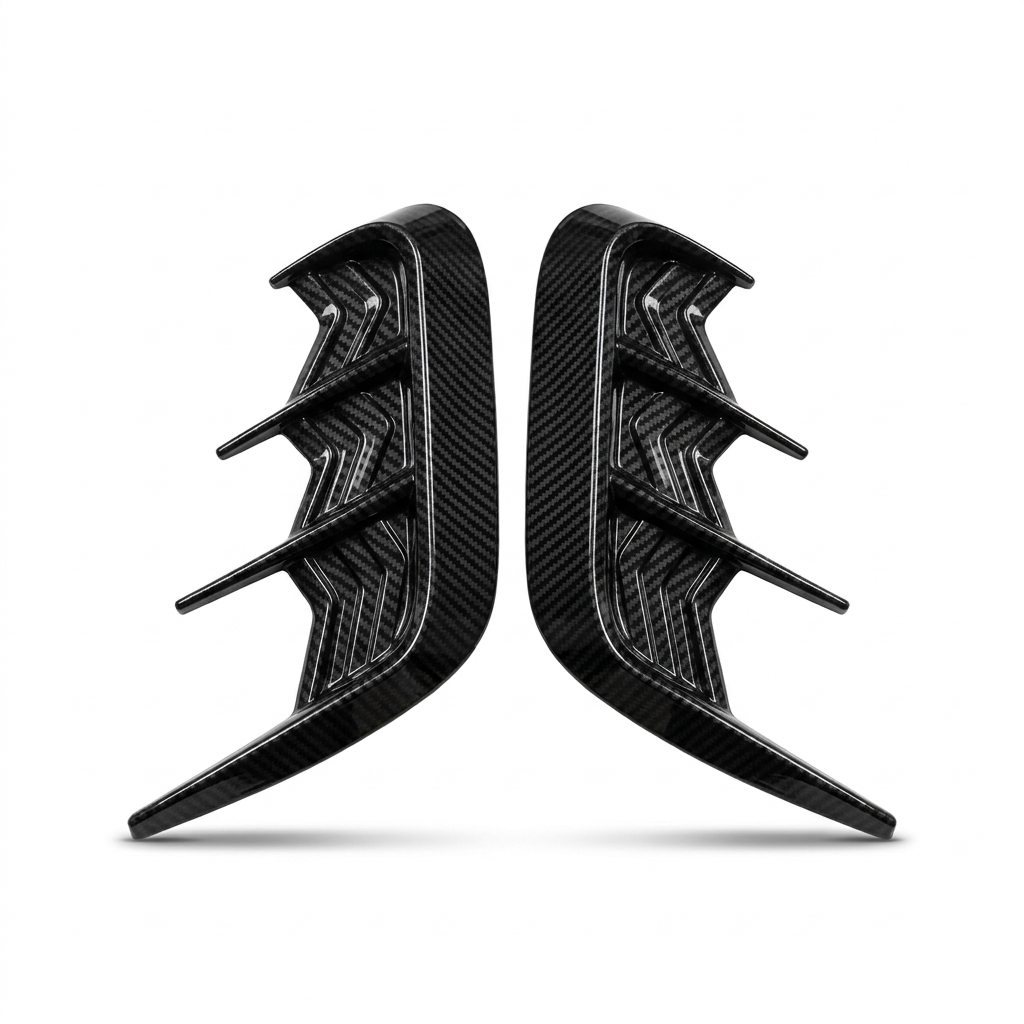 Universal car side fender air vent - 14