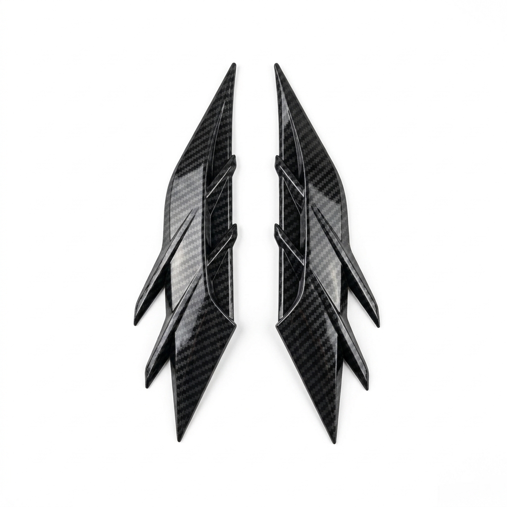 Universal car side fender air vent - 16