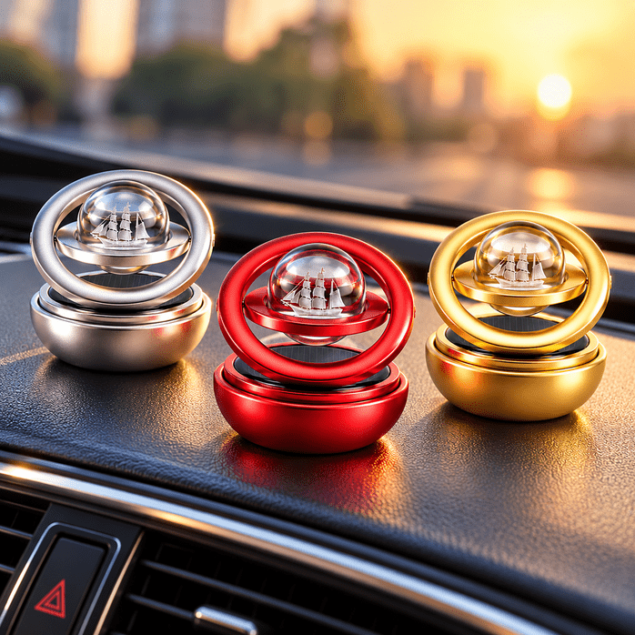 360° Rotating Car Dashboard Solar